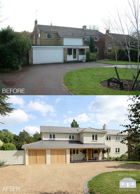 renovating exterior of a 1960s house using metal cladding|modern house renovation ideas.